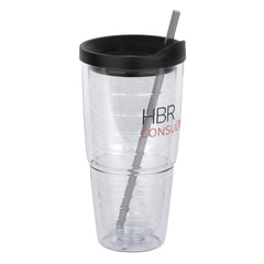 AC24-2 | 24 oz. Comet Double-Wall Acrylic Tumbler (2 Color Imprint)