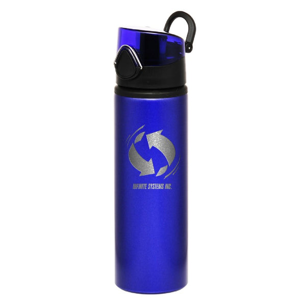 AL25-E | 25 oz. Flip Aluminum Water Bottle (Engraved Imprint)