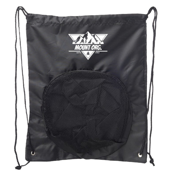 BCDS-1 | Ball Carrier Drawstring Backpack (1 Color Imprint)