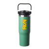 BTM30-2 | 30 oz. Bayshore Stainless Steel Travel Mug (2 Color Imprint)