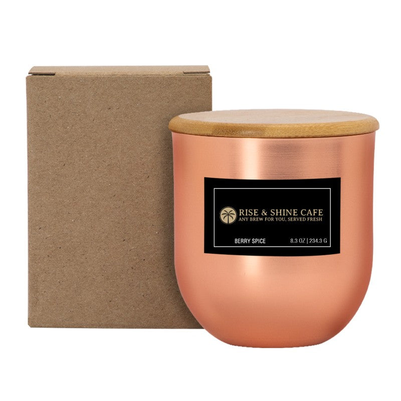 CAIMC | 8 oz. Illumine Metallic Candle with Lid