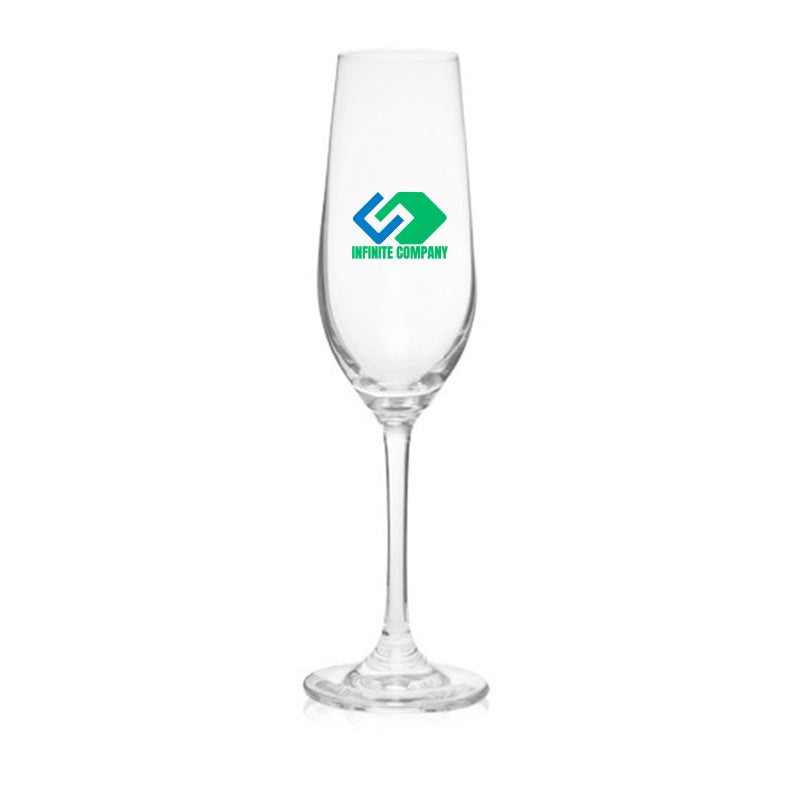 CCG-2 | 8 oz. Crystal Champagne Glass (2 Color Imprint)