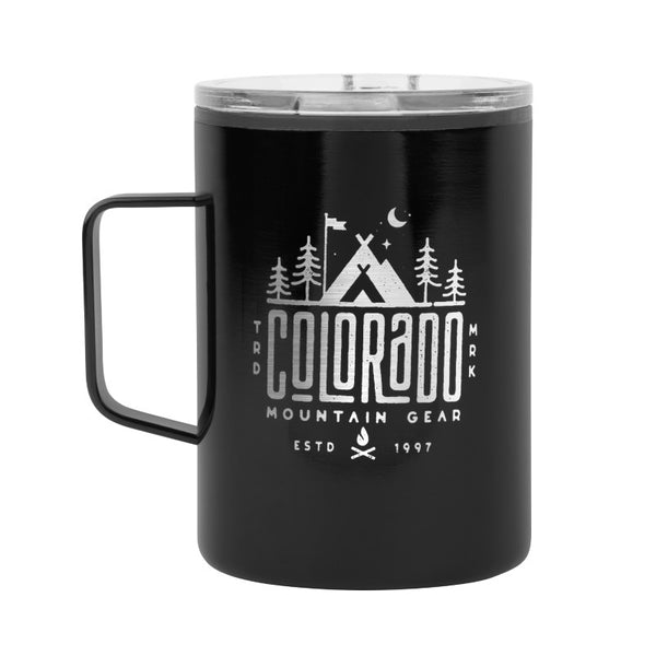 CM175-E | 13.5 oz. Boondocking Stainless Steel Camper Mug (Engraved)