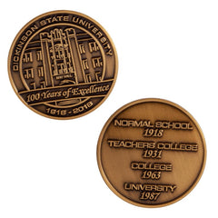 COINBR-15-0 | 1.5" Brass Challenge Coin (No Color Fill)