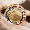 COINBR-15-2 | 1.5" Brass Challenge Coin (4 Colors on Both Sides)