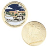 COINZA-2-1 | 2" Zinc Challenge Coin (4 Colors on 1 Side)