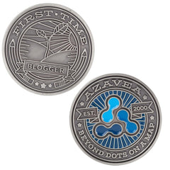 COINZA-25-1 | 2.5" Zinc Challenge Coin (4 Colors on 1 Side)