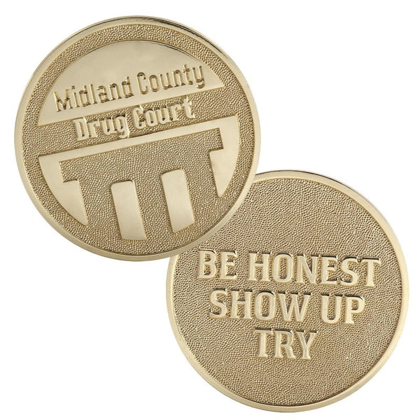 COINZA-275-0 | 2.75" Zinc Challenge Coin (No Color Fill)