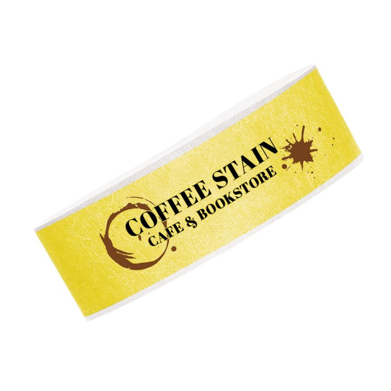 CUST-FC-TY-1 | 1" Full Color DuPont™ Tyvek® Wristband