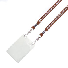 DEND-58 | 5/8" Double Ended Flat Polyester Lanyard