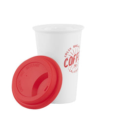 DWCT-1 | 11 oz. Double Wall Ceramic Tumbler (1 Color Imprint)