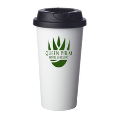 DWPT-1 | 16 oz. Double Wall Plastic Tumbler (1 Color Imprint)