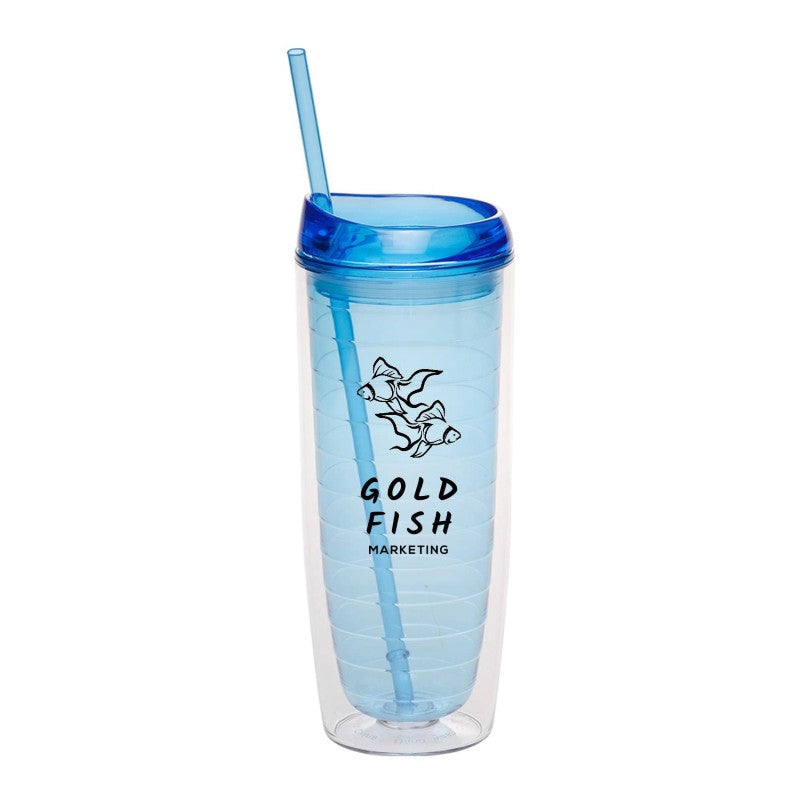 DWTAC-1 | 20 oz. Asteroid Double-Wall Acrylic Tumbler (1 Color Imprint)