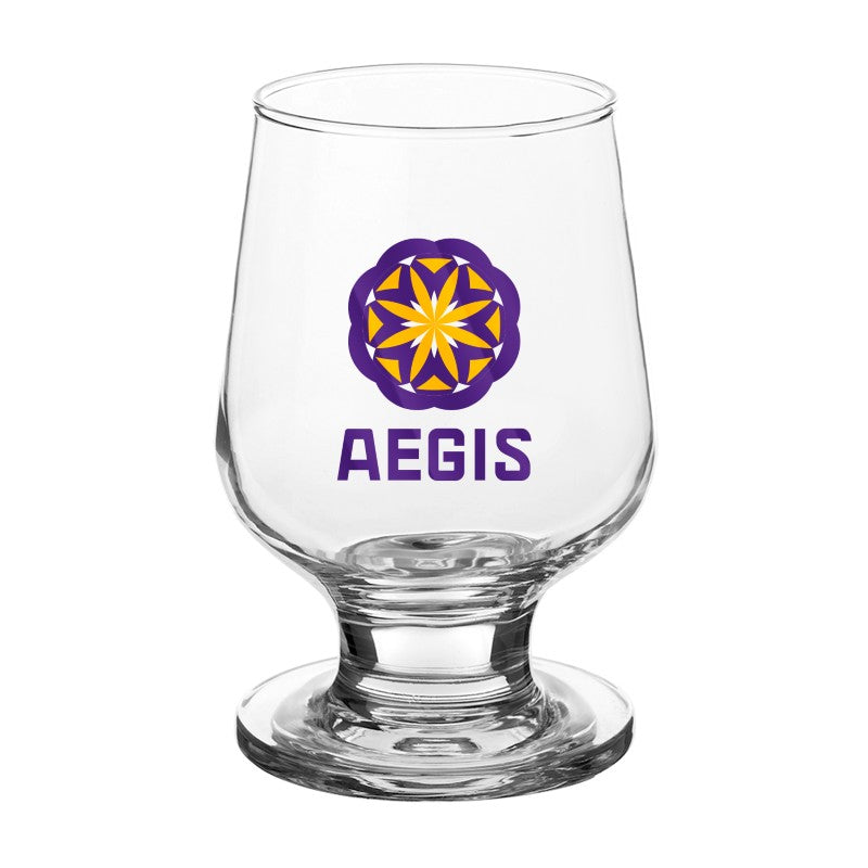 EGW12-2 | 12 oz. Elytra Water Goblet Glass (2 Color Imprint)