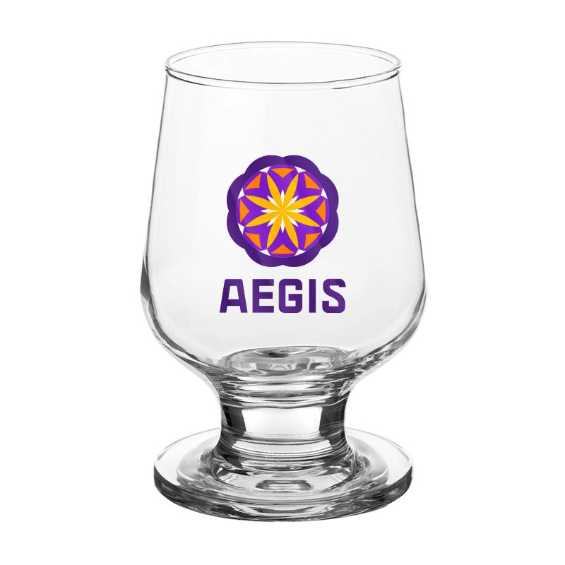 EGW12-F | 12 oz. Elytra Water Goblet Glass (Full Color Imprint)
