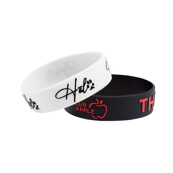 EIP-34 | 3/4" Embossed Silicone Wristband with Imprint