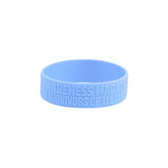 EIR-34 | 3/4" Rush Embossed Silicone Wristband