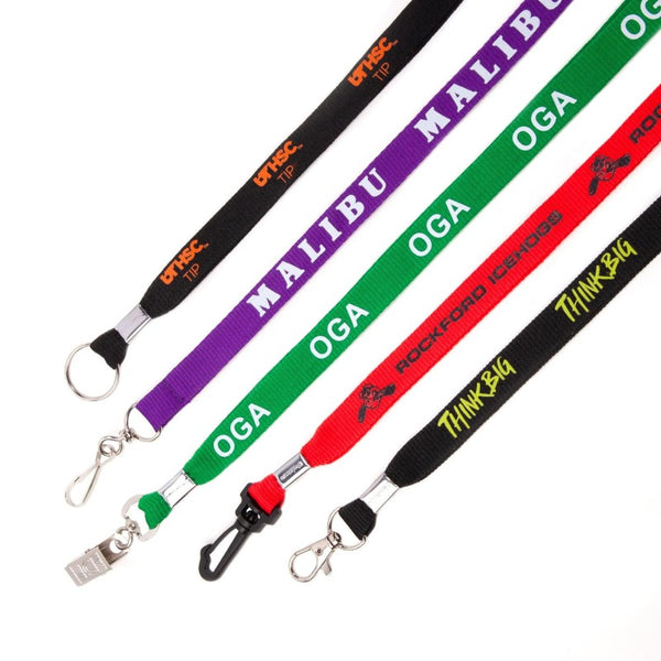 FPL-58 | 5/8" Flat Polyester Lanyard