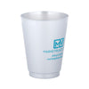 FPSC-2 | 16 oz. Court Side Frosted Plastic Stadium Cup (2 Color Imprint)