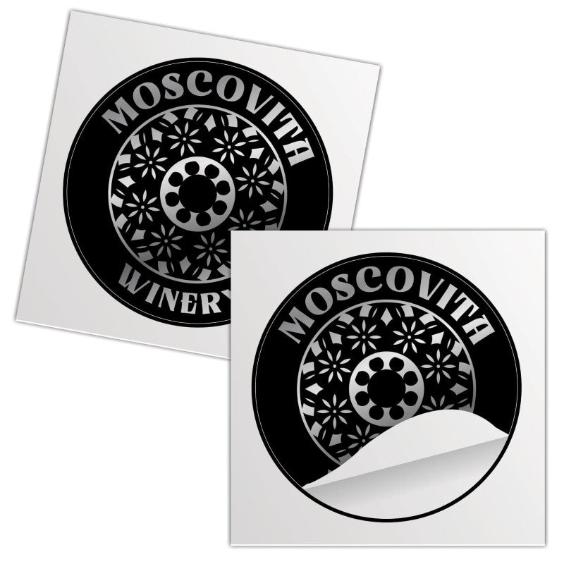 FSRO-5 | 5" Round Foil Sticker