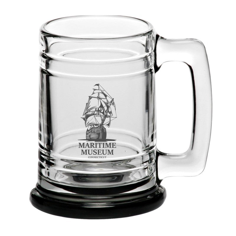 GWAM-1 | 15 oz. Anchor Glass Beer Mugs (1 Color Imprint)