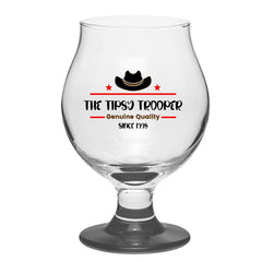 GWBB-F | 13 oz. Brussels Belgian Beer Glass (Full Color Imprint)