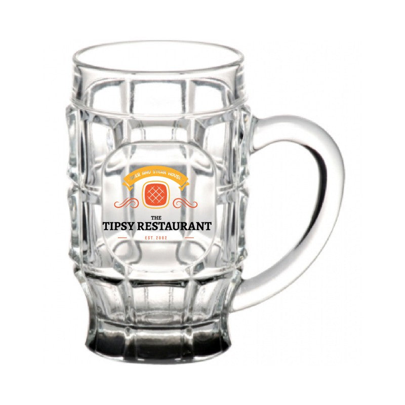GWGG-F | 17.75 oz. Beer Garden Glass Mug (Full Color Imprint)
