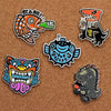 HE-D-2 | 2" Hard Enamel Direct Lapel Pin