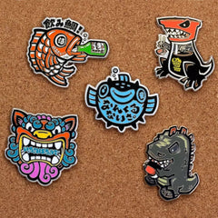 HE-D-2 | 2" Hard Enamel Direct Lapel Pin