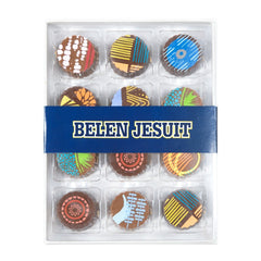 HPT241 | 12-Piece Artisan Hand Painted Truffles
