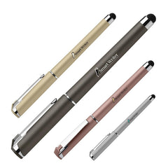 IDP-AGM-C | Chief Rose Metallic Plastic Pen (Full Color Imprint)