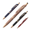 IDP-AGX-C | Gemini Softy Rose Gold Plastic Pen (Full Color Imprint)