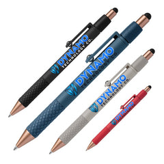IDP-ALH-C | Houston Recycled Plastic Fidget Pen with Stylus (Full Color Imprint)