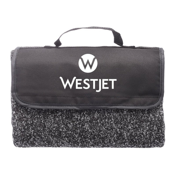 IDP-BLC-1 | Wagon Train Roll-Up Picnic Blanket (1 Color Imprint)