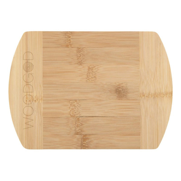 IDP-CCB-4 | Small Two-Tone Bamboo Cutting Board (Engraved Imprint)