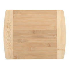 IDP-CCB-5 | Large Two-Tone Bamboo Cutting Board (Engraved Imprint)