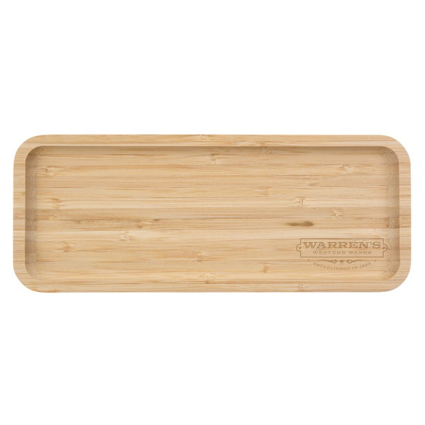 IDP-CCB-6 | Rectangle Bamboo Serving Tray (Engraved Imprint)