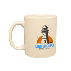 IDP-CM01-F | 11 oz. Ceramic Custom Mug (Full Color Imprint)