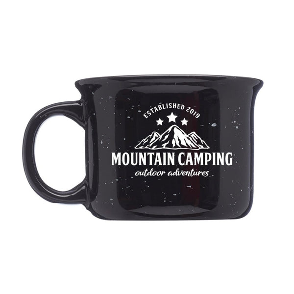 IDP-CM04-1 | 8 oz. Speckled Hearth Ceramic Mug (1 Color Imprint)