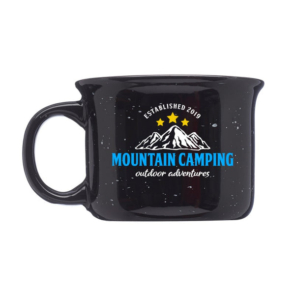 IDP-CM04-F | 8 oz. Speckled Hearth Ceramic Mug (Full Color Imprint)