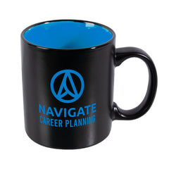IDP-CM08-1 | 11 oz. Matte Inner Chroma Mug (1 Color Imprint)
