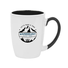 IDP-CM19-2 | 12 oz. Two Tone Ceramic Mug (2 Color Imprint)
