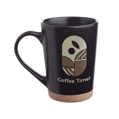 IDP-CM22-2 | 16 oz. Java Speckled Clay Ceramic Mug (2 Color Imprint)
