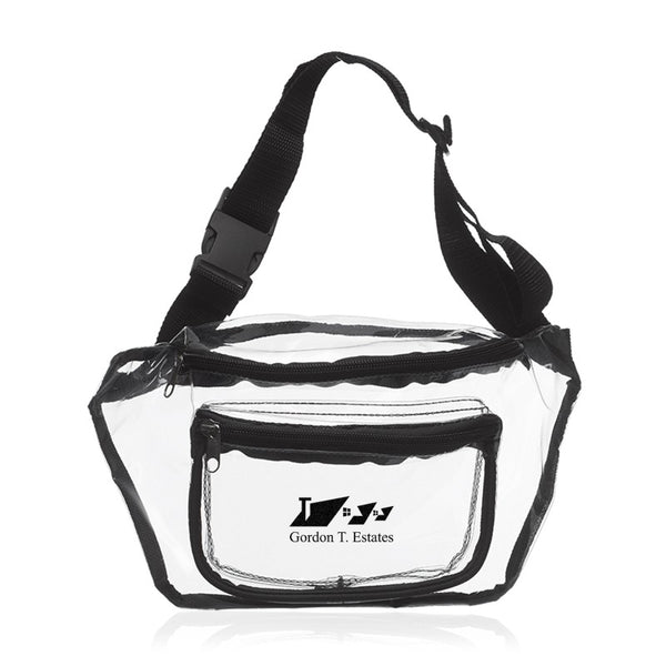 IDP-FP03 | Transparent Fanny Pack (1 Color Imprint)