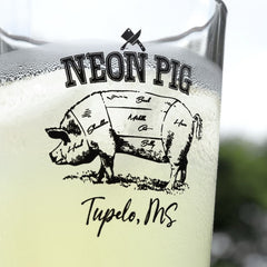 IDP-GW01-1 | 16 oz. Imported Pint Glass (1 Color Imprint)