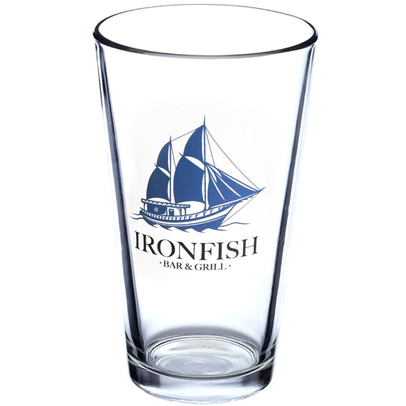 IDP-GW01-2 | 16 oz. Imported Pint Glass (2 Color Imprint)