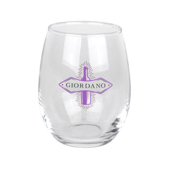 IDP-GW02-F | 9 oz. Tulip Stemless Wine Glass (Full Color Imprint)