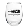 IDP-GW03-1 | 15 oz. Imported Stemless Wine Glass (1 Color Imprint)
