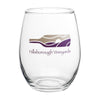 IDP-GW03-2 | 15 oz. Imported Stemless Wine Glass (2 Color Imprint)