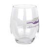IDP-GW03-2 | 15 oz. Imported Stemless Wine Glass (2 Color Imprint)